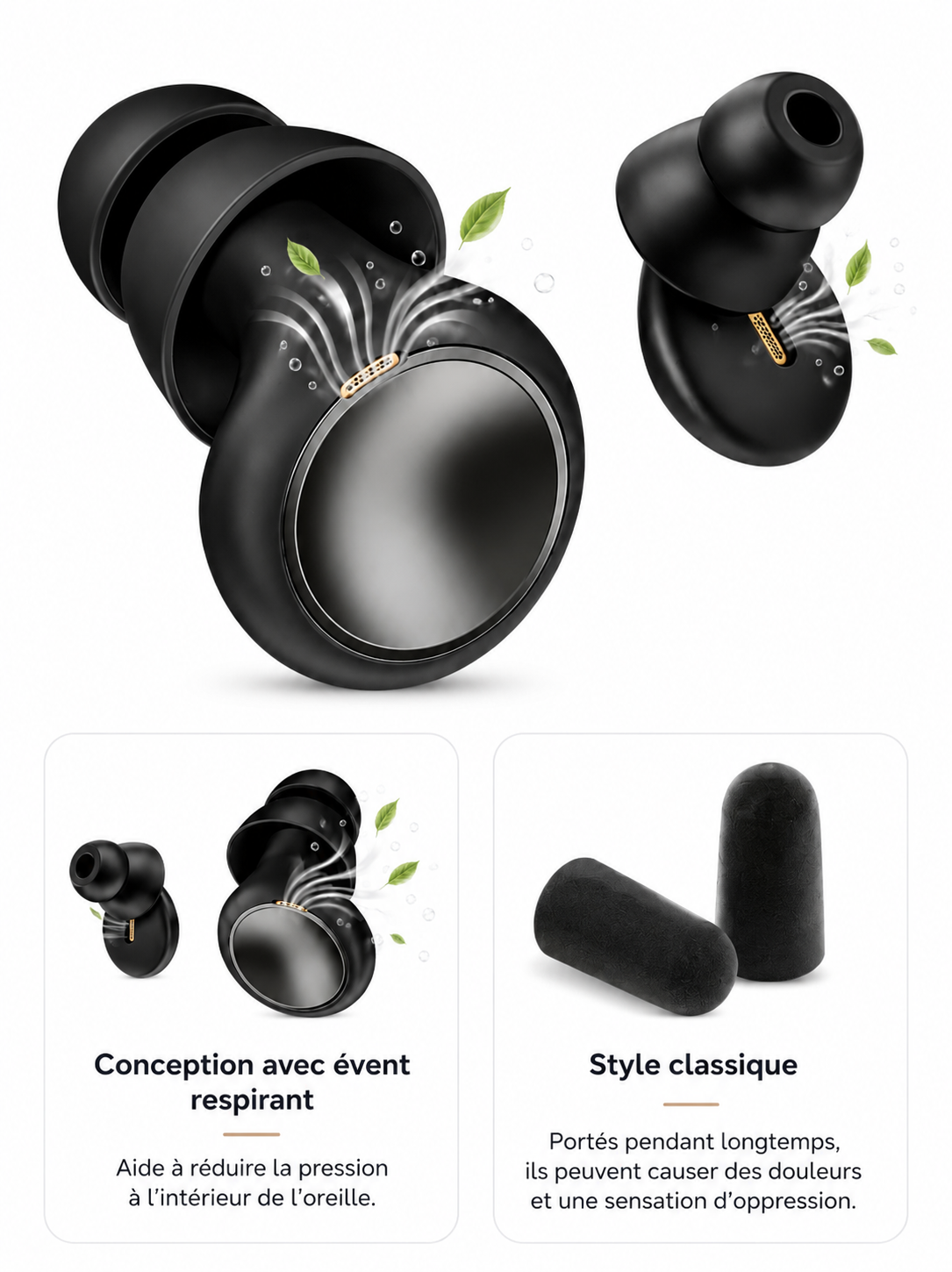 SSENZ Flow One — architecture évent ouvert